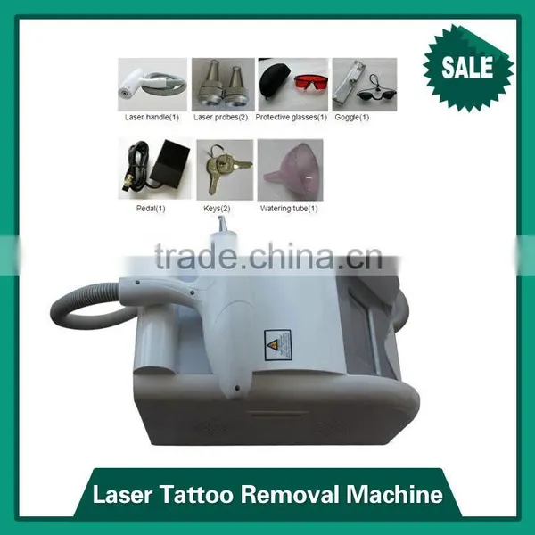 Portable nd Yag Laser Hair Tattoo Removal Birthmark Removal Beauty Salon Clinic Equipment photo-3