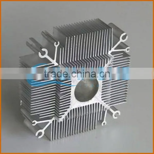 China Aluminium Extrusion Column Led Bulb Heat Sink photo-5