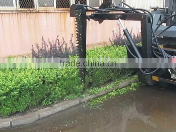 Skid Steer Loader Mounted Hedge Trimmer / Verge Mower / Hedge Cutter
