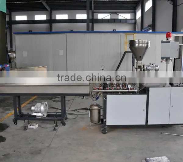 WPC Plastic Extrusion Machine With Mixing Pelletizer Line Price photo-5