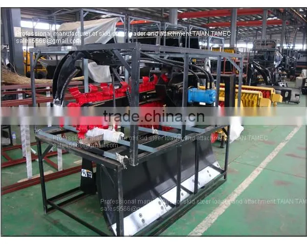 Skid Steer Loader Attachment Chain Trencher photo-5
