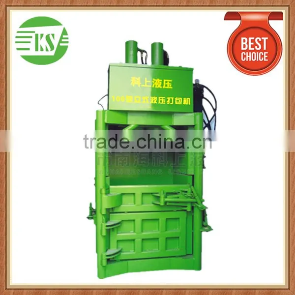 YJ-100 Hydraulic Vertical Plastic Can Press Baling Machine photo-2