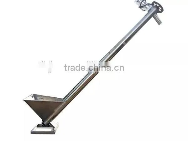 Factory Price Stainless Steel Screw Conveyor With Hopper photo-6