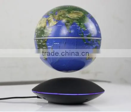 Best Gift Decoration Auto Free Rotation Magnetic Levitation Globe photo-2