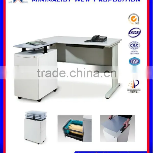 1500 Length Executive Office Workstation L-shape Office Desk Tables photo-4