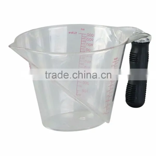 BSCI Passed Factory Hot 1000ml Food Grade Plastic Measuring Cup photo-3