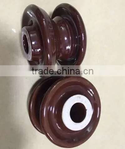 Low Voltage ED-2 Glazed Ceramic Porcelain Shackle Insulator photo-3