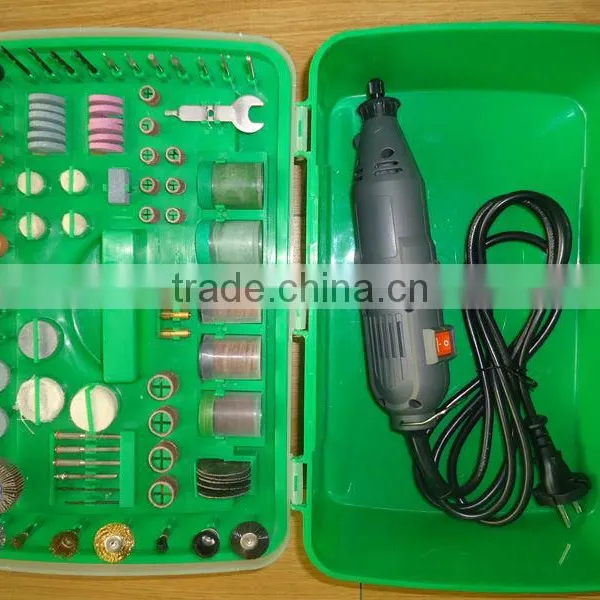 GS CE ETL 135w 217pcs Hand Power Small Mini Grinder Kit Portable Hobby Rotary Electric Grinder Tool Set photo-5