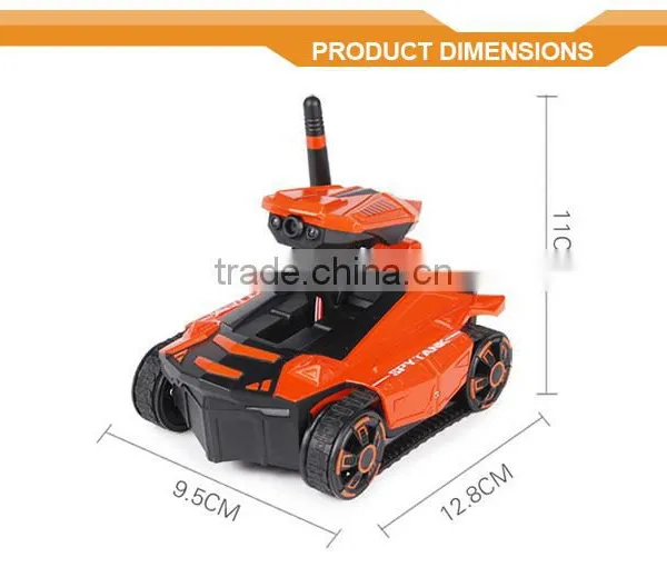New Arrival YD-211 4CH RC Wifi Tank I-Spy Tank Controlled by Mobile Phone Android and Ios App tv Remote Control photo-5