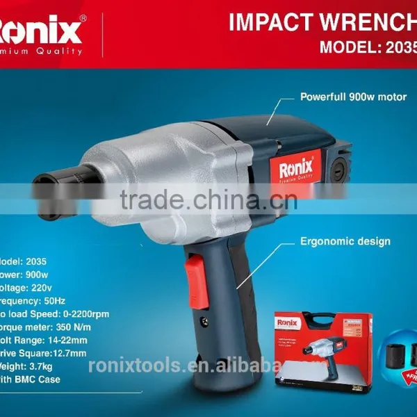 RONIX POWER TOOLS IMPACT WRENCH 1/2'' 900W MODEL 2035