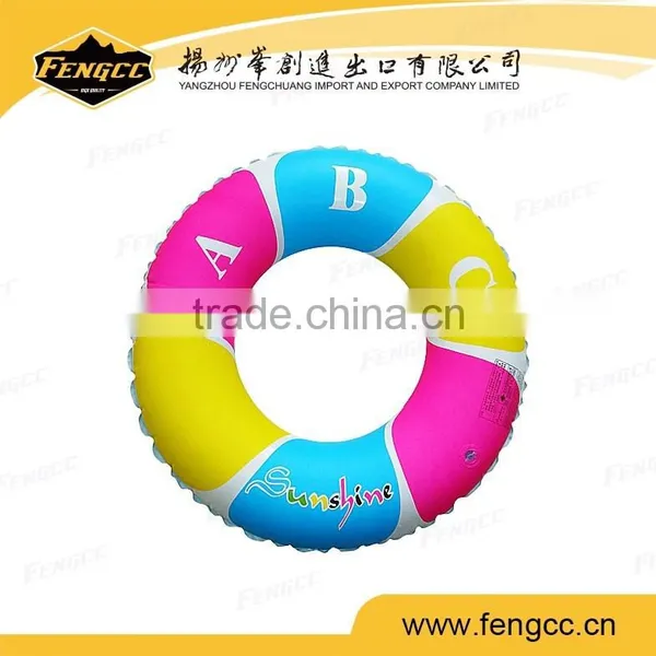 Promotion Custom Print Inflatable Ring Swim Ring photo-4