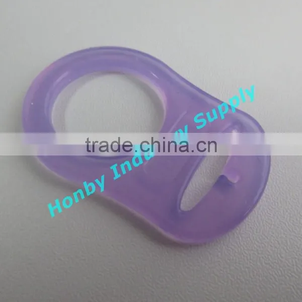 High Quality Colored Soft Silicone Pacifier Ring Safe For Baby photo-5