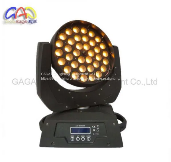 36 * 10W High Power RGBW 4-in-1 LED With Zoom Function Moving Head Light photo-2