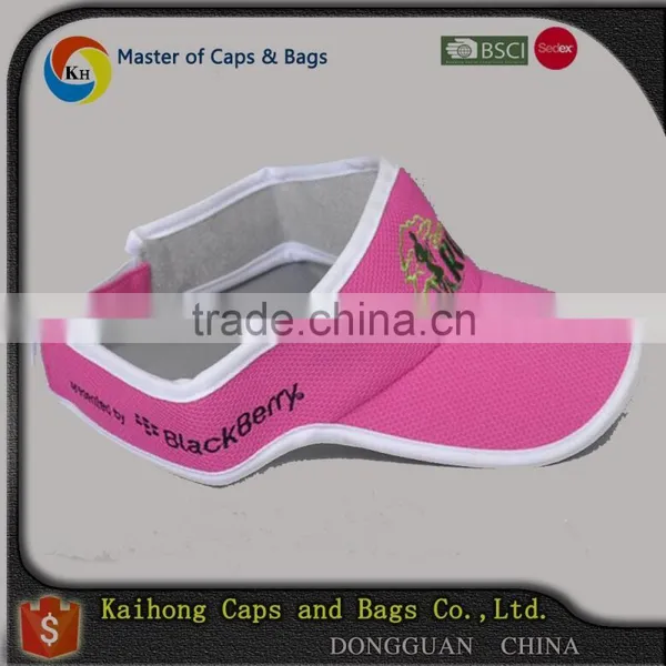 Fashion Mesh Sun Visor With Embroidery Logo photo-3