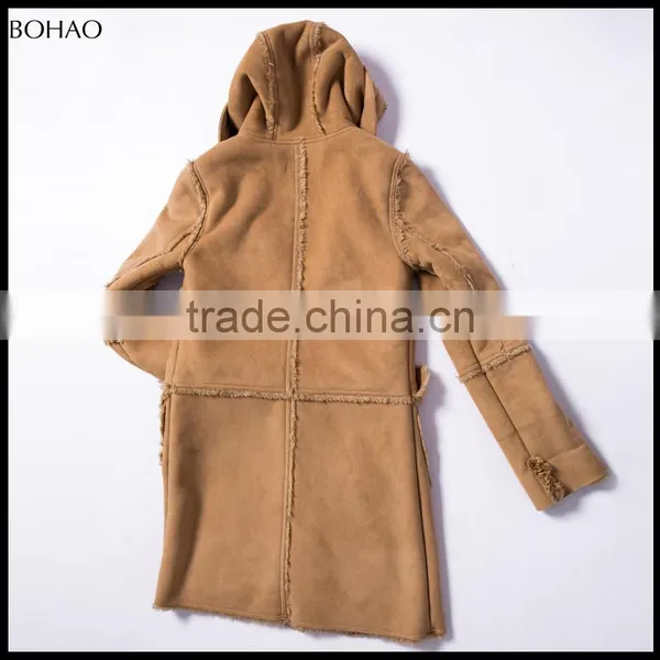 2016 China Supplier Sexy Coat Long Ladies Fur Jacket photo-5
