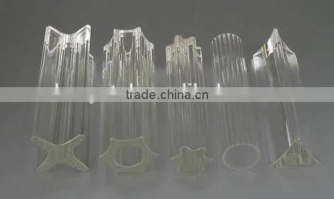Chandelier Glass Tube Crystal Flower Shape Tube photo-2