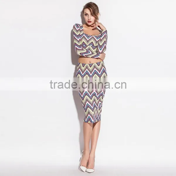 Two Piece Porm Dress Latest Wholesale Dress Designs for Ladies photo-2