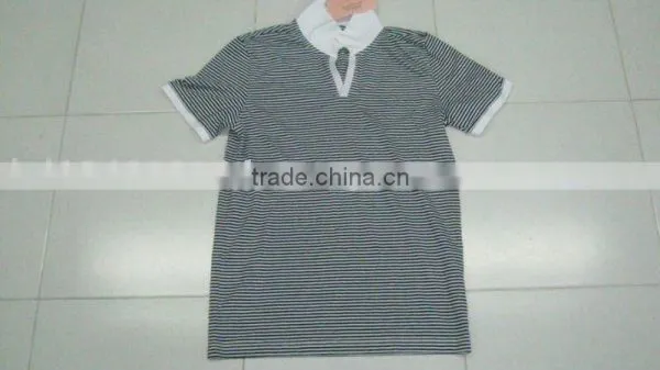 Mens 100% Cotton Yarn Dyed Pique Polo Shirt
