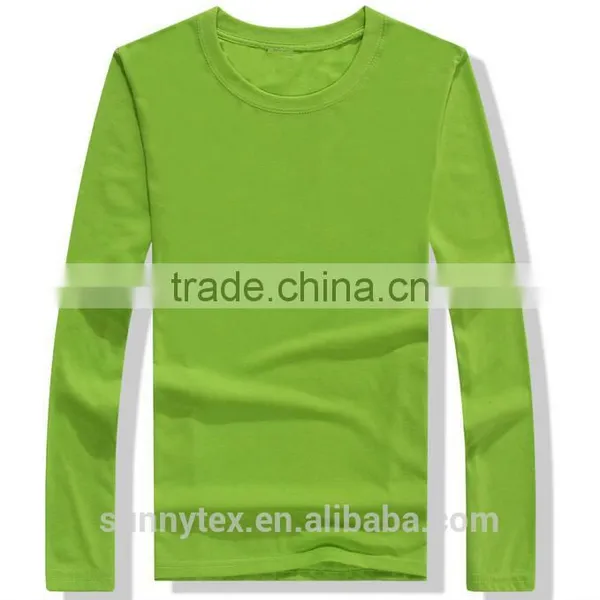 2017 Industrial Fashionable no Label Long Sleeve T-shirt for Man photo-2