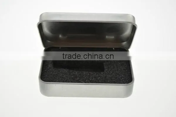 R1846H Manufacturer Wholesale Rectangle Mini Tin Can for U Disk Lighter Packing Box photo-5