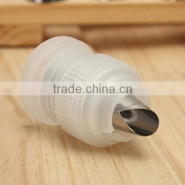 28pcs Nozzles Pastry Tube 1 Link Conversion Cake Cream Mounting Patterns Tool photo-6