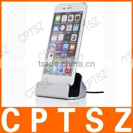 Portable USB Universal Charger Phone Desk Stand Charging Station Data Sync Dock for Apple i 5 6 4.7 i 6 5.5 photo-2