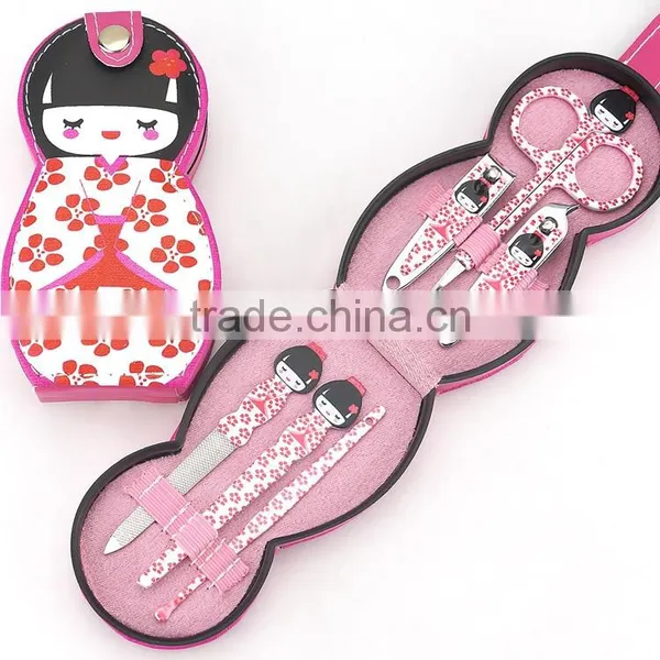 6Pcs Nail Clipper Kit Nail Care Set Pedicure Scissor Tweezer Knife Eyebrow Scissors Manicure Set Tools