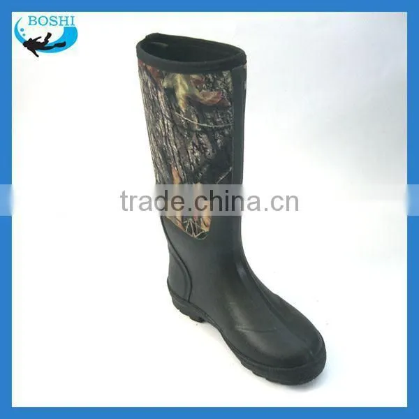Military Wear-resistance Comfortable Boot Camouflage Inner Neoprene Shoes for Hunters photo-2