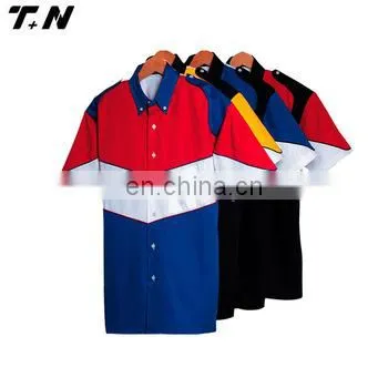 Sublimation Racing Team Pit Crew Shirts Wholesale photo-4