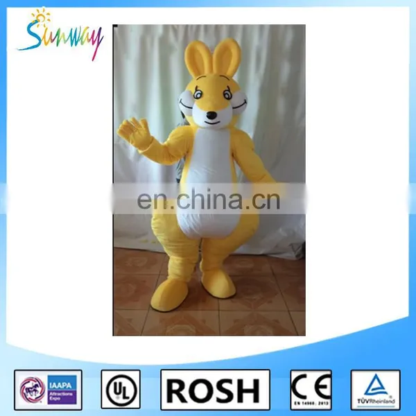 2016 Wholesale Hot Sale Cheap Christmas Plush Kangaroo Mascot Costume photo-2