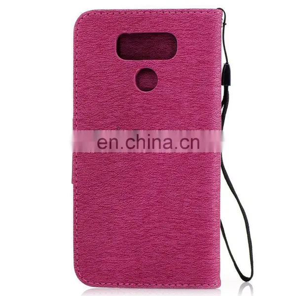 Wallet Style With Cards Slot PU Leather + TPU Full Cover Case for LG G6 photo-3