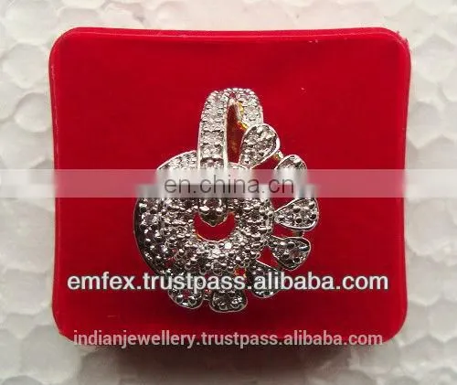 Cz Jewelry Finger Rings Exporter, cz Ring Jewellery Ring Manufacturer photo-6