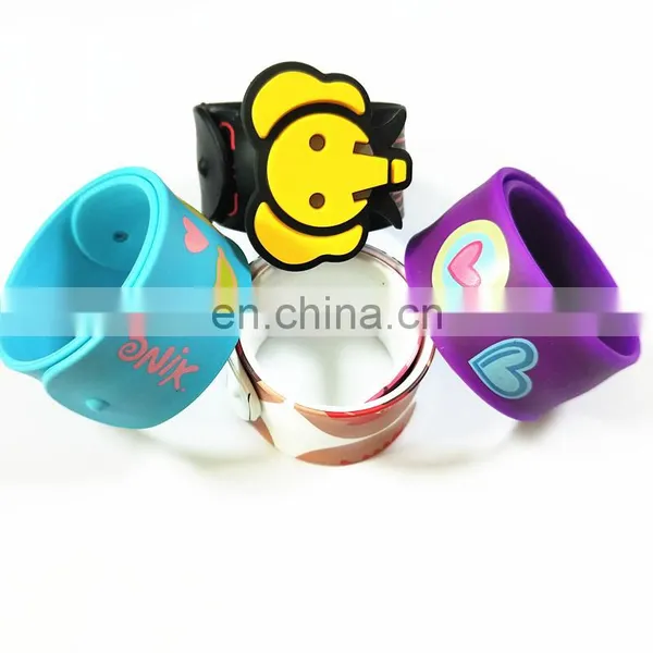 Wholesale Custom Silicone Slap Wristbands photo-3