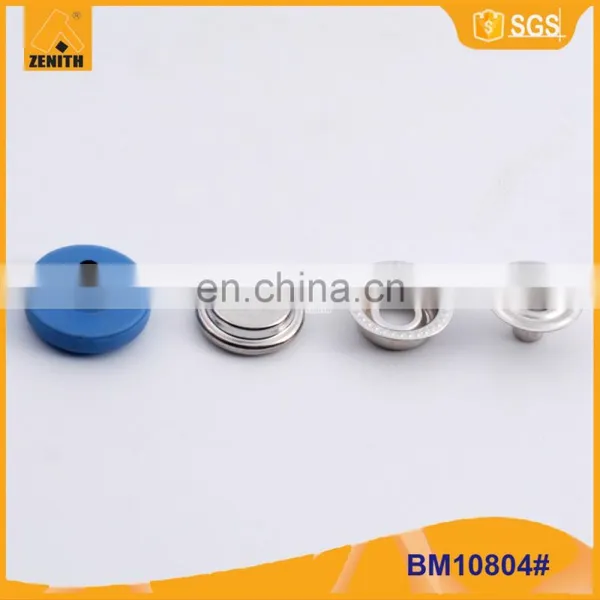 Round Plastic Nylon Cap Shank Snap Button for Coat BM10804 photo-3