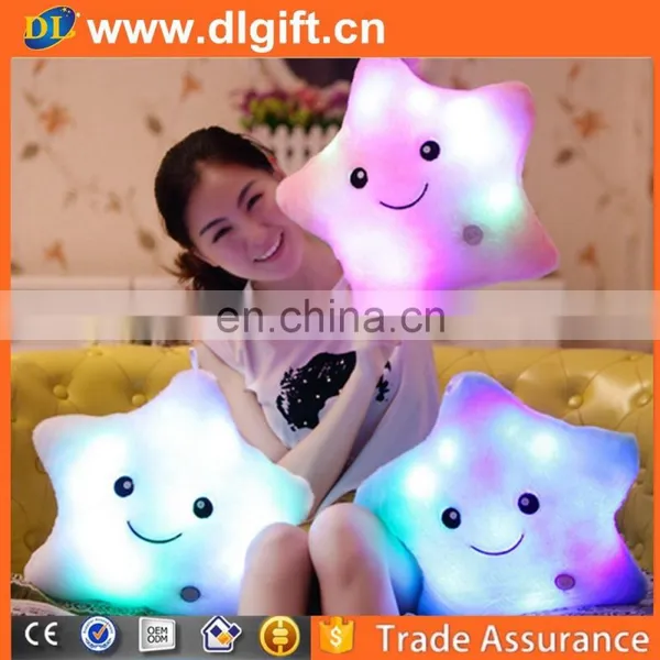 Romantic Colorful LED Dream Light Plush Pillow photo-6