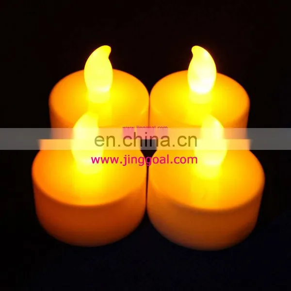 Flameless tea light candle