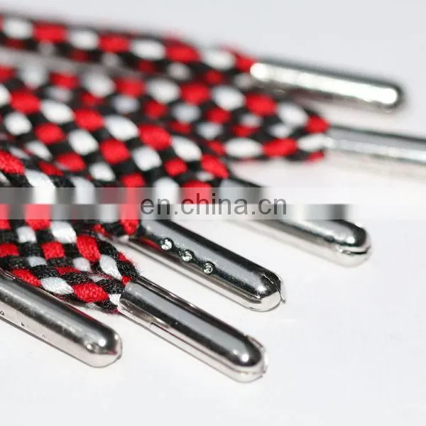 Hot Selling Reflective Tape Braided 3m Shoelace With Silver Aglet photo-2