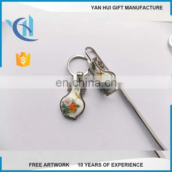 Round Shape Engraved Learning Souvenir Stainless Steel Bookmark photo-5