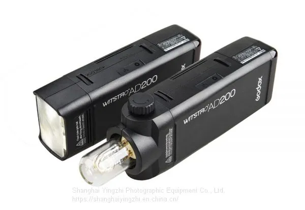 Portable Outdoor Studio Flash Light Professional Studio Flash Light AD200 1/8000s With LED Panel Light