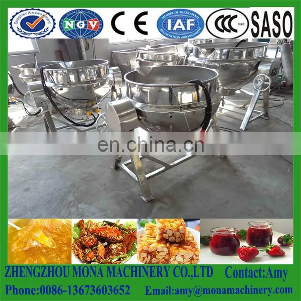 Tilting Stainless Steel Steam Frying Pan/Steam Tilting Braising Pan With Mixing photo-5