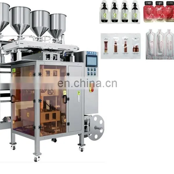 Automatic Multi Liquid Packing Machine/3 Lanes Nice Design Bag Liquid Packing Machine photo-2