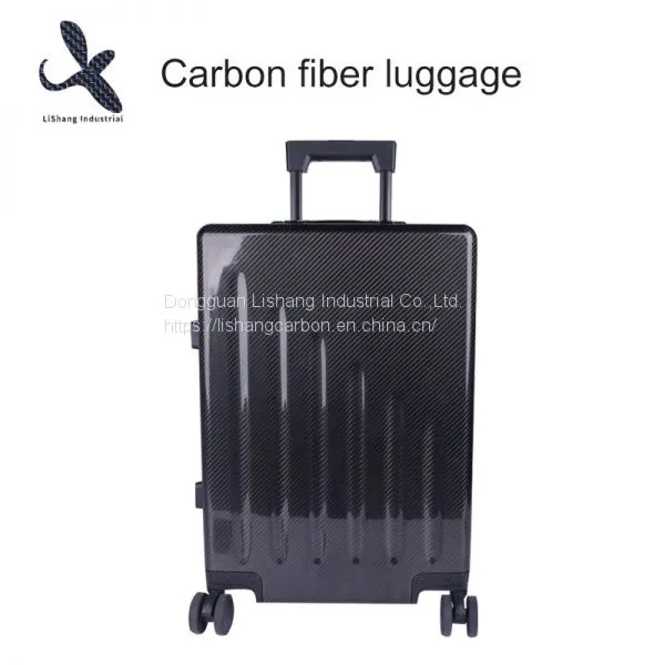 Carbon Fiber Luggage Trolley Case