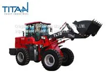 TITAN New Style 3.0ton 3000KG Wheel Loader front end TL30 With Quick Hitch cheap china loader manufacturer