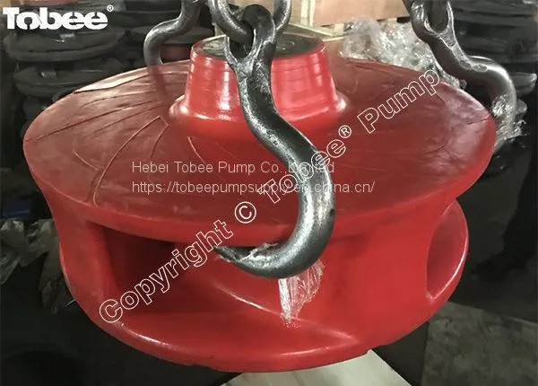 Slurry Pump Spare Parts E4147U38 Polyurethane Impeller photo-3