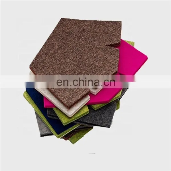 Hexagon Modern Geometric Tiles Stylish Modern Office Murals Felt Office Wall Decoration photo-4