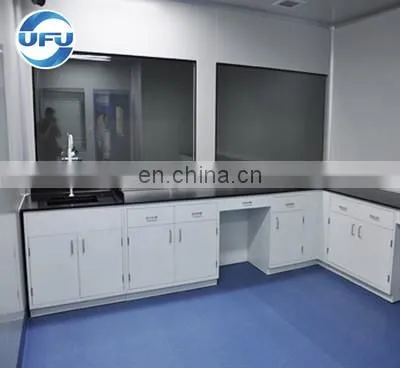 Lab Furniture Chemistry Laboratory Full Steel Side Workbench photo-3