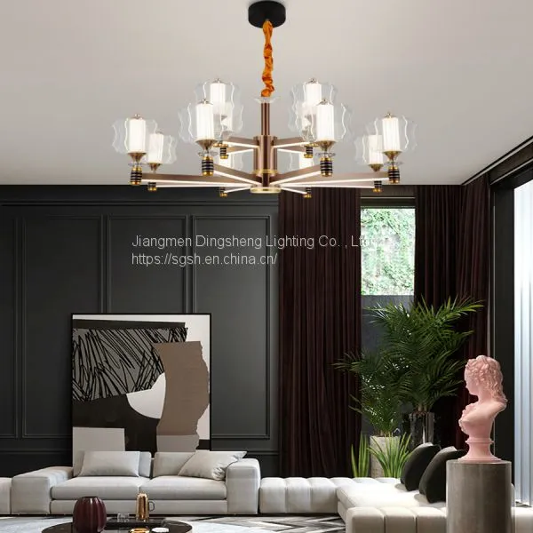Nordic Chandelier Living Room Lamp Modern Simple Dining Room Chandelier Nordic American Chandelier Household Chandelier photo-3