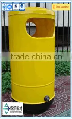 China Supplier FRP Waste Container/FRP Fiberglass Garbage Can photo-5