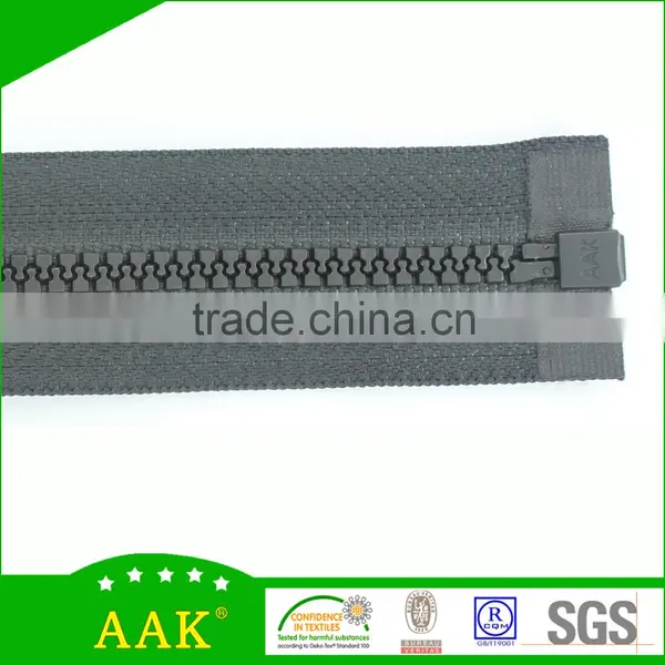 3#Plastic Open End PVC Zipper photo-3