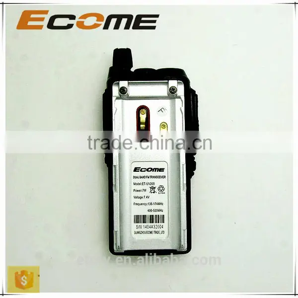 Small Uhf Vhf Walkie Talkie ce Rohs Factory Price Woki Toki Ecome ET-UV200 photo-3